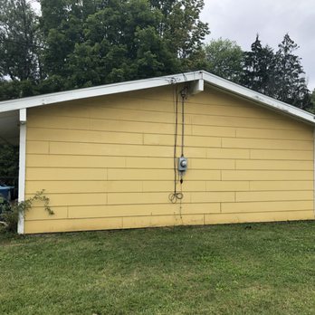 Easy Windows & Siding - Right side before siding - Windows Installation Near Me - Canton, Ohio