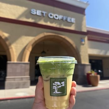 SET Coffee - mango sticky rice matcha - Coffee & Tea Near Me - Chino, California SET Coffee - mango sticky rice matcha - Coffee & Tea Near Me - Chino, California