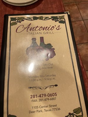 Antonio's Italian Grill by null
