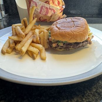 Joia Burger - Double patty with fries - Burgers Near Me - Washington, DC, District of Columbia