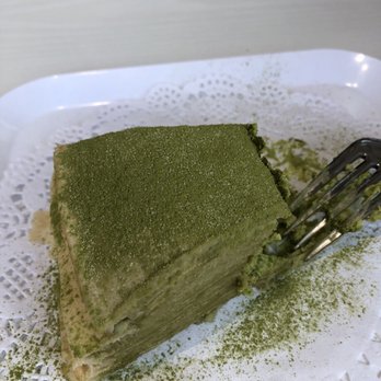 Miss Cheese Tea Cafe - Matcha mille crepe - 2/5 - Bubble Tea Near Me - Pasadena, California Miss Cheese Tea Cafe - Matcha mille crepe - 2/5 - Bubble Tea Near Me - Pasadena, California
