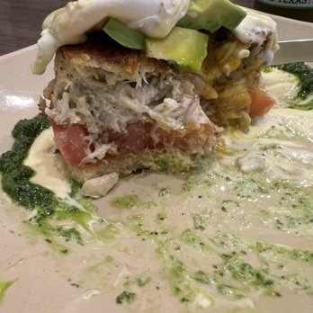 Snooze, an A.M. Eatery - Fat crab cake!! - Breakfast & Brunch Near Me - Webster, Texas Snooze, an A.M. Eatery - Fat crab cake!! - Breakfast & Brunch Near Me - Webster, Texas