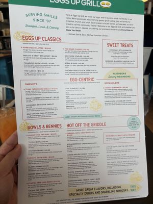 Menu photo 3 Eggs Up Grill Norfolk, VA