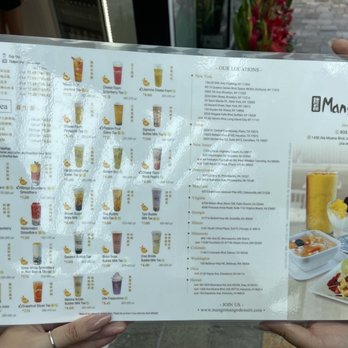 Mango Mango Dessert - Menu as of 3/31/22 - Juice Bars & Smoothies Near Me - Honolulu, Hawaii Mango Mango Dessert - Menu as of 3/31/22 - Juice Bars & Smoothies Near Me - Honolulu, Hawaii