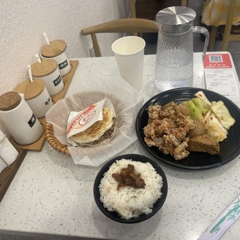 Crispy Rougamo - pork rougamo, chicken steak with rice - Chinese Near Me - Irvine, California