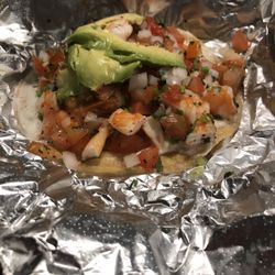 El Taquito - Shrimp tostada