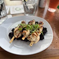Chicken skewers