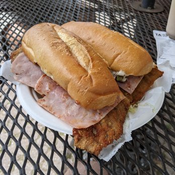 Taco Bar El Guero - Torta del Guero (with breaded beef) - Mexican Near Me - Gaithersburg, Maryland
