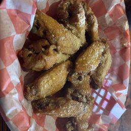 Garlic butter wings