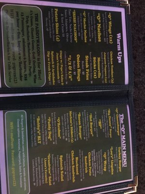Menu photo 8 O'Sullivan's Sports Pub Newark, CA