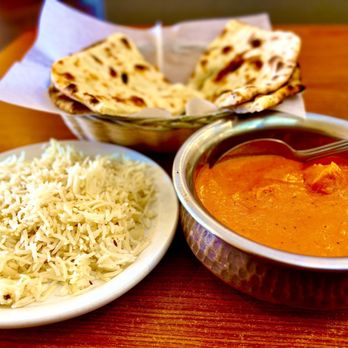 Bites Of India - Chicken Tikka Masala, rice and naan - Indian Near Me - Pittsburg, California Bites Of India - Chicken Tikka Masala, rice and naan - Indian Near Me - Pittsburg, California