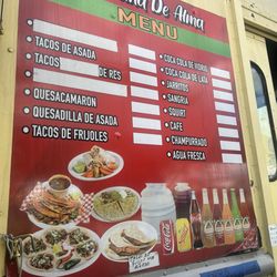 Menu but no prices April 2026