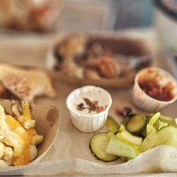 Von Elrod's Beer Hall & Kitchen - Shreded chicken with mac n cheese