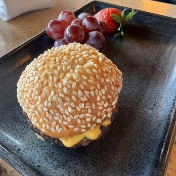 Magic Key Terrace - Magic Key Holder Dining - Kids cheese burger with fruit - Wine Bars Near Me - Anaheim, California Magic Key Terrace - Magic Key Holder Dining - Kids cheese burger with fruit - Wine Bars Near Me - Anaheim, California
