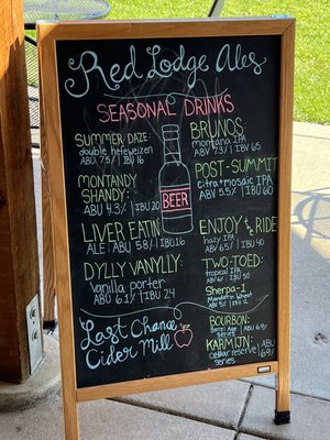 Menu photo 2 Red Lodge Ales Brewing Red Lodge, MT