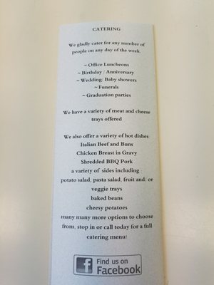 Menu photo 1 Patty's Deli Delavan, WI