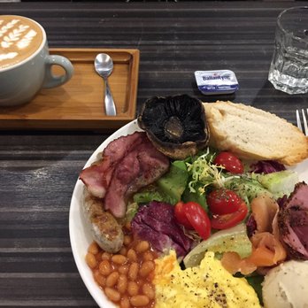 Studio Caffeine - The Monster breakfast and a latte. - Cafes Near Me - Hong Kong, HK Studio Caffeine - The Monster breakfast and a latte. - Cafes Near Me - Hong Kong, HK