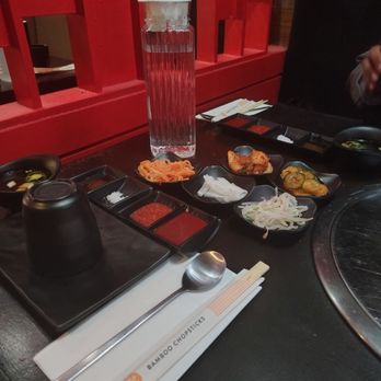 Zoa Kbbq - Pickled veggies and kimchi. And some flavor sauces to add to meats. - Korean Near Me - Baltimore, Maryland Zoa Kbbq - Pickled veggies and kimchi. And some flavor sauces to add to meats. - Korean Near Me - Baltimore, Maryland