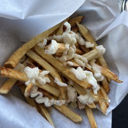 Garlic fries Garlic fries