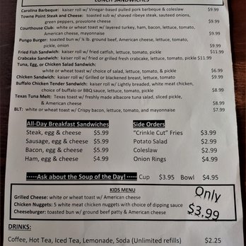 Princess Anne County Grill - This is the back page of the menu.  Photo taken July 25, 2021. - American Near Me - Virginia Beach, Virginia