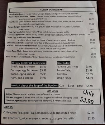 Menu photo 6 Princess Anne County Grill Virginia Beach, VA