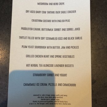 Nonesuch - June menu - New American Near Me - Oklahoma City, Oklahoma