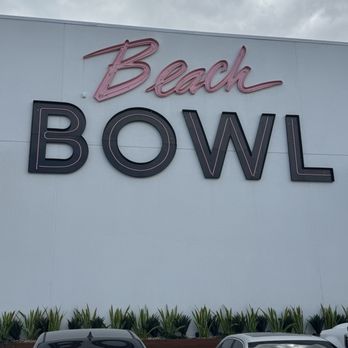 Beach Bowl - Sign out front - Bowling Near Me - Jacksonville Beach, Florida