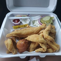 Catfish dinner! Absolutely amazing!