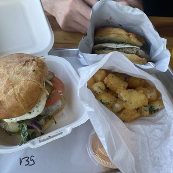 Egg Break - Smashed Broke Burger, A Big Pig in a Honey Blanket, & Breakfast Tots - Breakfast & Brunch Near Me - South Salt Lake, Utah Egg Break - Smashed Broke Burger, A Big Pig in a Honey Blanket, & Breakfast Tots - Breakfast & Brunch Near Me - South Salt Lake, Utah