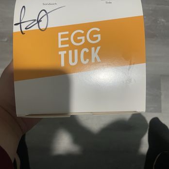 Egg Tuck - How it arrived via 3rd party delivery - Breakfast & Brunch Near Me - Los Angeles, California Egg Tuck - How it arrived via 3rd party delivery - Breakfast & Brunch Near Me - Los Angeles, California