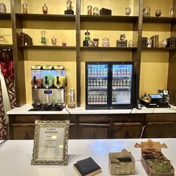 Sweet Sensi - The bar in the back - first time visitors get a free drink