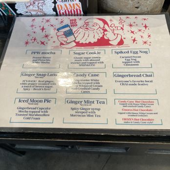Tres Gatos Coffee - Holiday menu! Gingerbread chai is HEAVEN!!! - Desserts Near Me - Midvale, Utah Tres Gatos Coffee - Holiday menu! Gingerbread chai is HEAVEN!!! - Desserts Near Me - Midvale, Utah