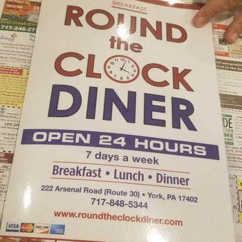 Round The Clock Diner - Diners Near Me - York, Pennsylvania