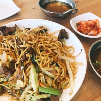 OTTO Kitchen - [Chow Mein Noodles with Beef] Very generous portions and chewy noodles! So good - Korean Near Me - Cerritos, California
