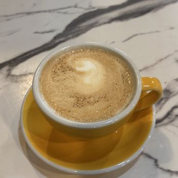 Temple Coffee & Eatery - Salted caramel Cappuccino - Coffee Roasteries Near Me - Colleyville, Texas