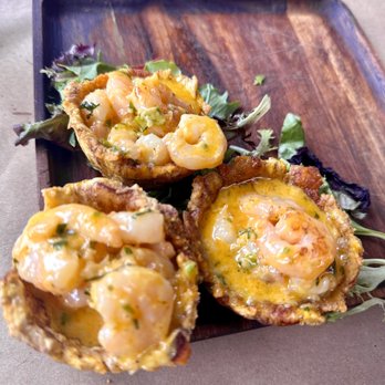 Mu Restaurant And Grill - Mofonguitos with Garlic Shrimp - Latin American Near Me - Kissimmee, Florida Mu Restaurant And Grill - Mofonguitos with Garlic Shrimp - Latin American Near Me - Kissimmee, Florida