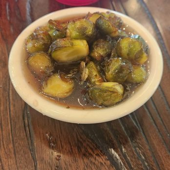 The Water Tower Grille - Bourbon bacon glazed Brussel sprouts - American Near Me - Adairsville, Georgia The Water Tower Grille - Bourbon bacon glazed Brussel sprouts - American Near Me - Adairsville, Georgia