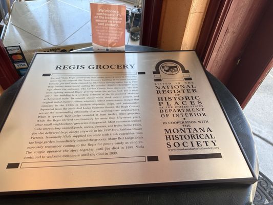 Menu photo 1 Cafe Regis Red Lodge, MT