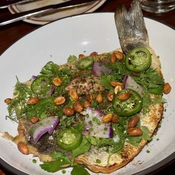 Otis - Pan Roasted Bronzino - New American Near Me - Brooklyn, New York