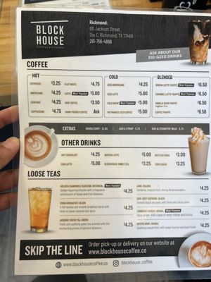 Menu photo 3 Blockhouse Coffee & Kitchen Richmond, TX