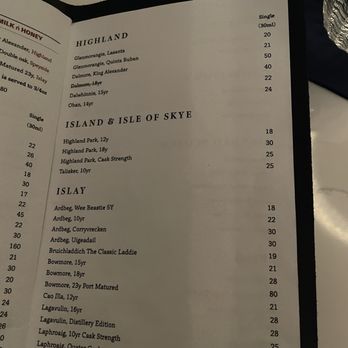 C Suite - Menu - Cocktail Bars Near Me - Toronto, Ontario