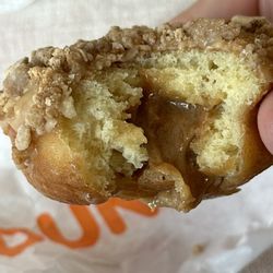 Dunkin' - Inside of cookie butter doughnut