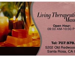 Living Therapeutic Spa - Business card