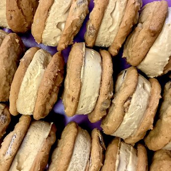 Icing On the Cake - Chocolate Chip & Vanilla Bean Brown Sugar ice cream sandos - Desserts Near Me - Bellingham, Washington Icing On the Cake - Chocolate Chip & Vanilla Bean Brown Sugar ice cream sandos - Desserts Near Me - Bellingham, Washington