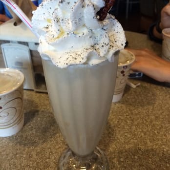 The Burger Bar by Wegmans - Salted caramel spiked milkshake in a cute old fashioned glass with Black Sea salt...so cute! And STRONG - Burgers Near Me - Rochester, New York The Burger Bar by Wegmans - Salted caramel spiked milkshake in a cute old fashioned glass with Black Sea salt...so cute! And STRONG - Burgers Near Me - Rochester, New York
