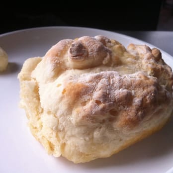 Hudson - This home-made biscuit is literally the size of a premature baby's head.....FLIPPIN' HUGE!! - New American Near Me - Seattle, Washington
