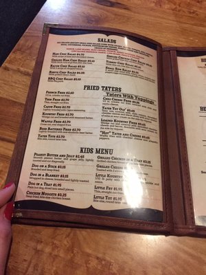 Menu photo 1 Kountry Kastle Barbecue Paducah, KY