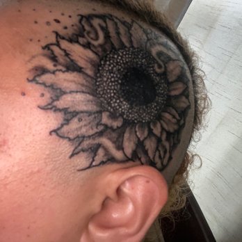 Main Street Tattoo Parlor - My beautiful sunflower - Tattoo Near Me - Gardner, Massachusetts