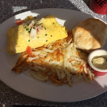 Egg N' Joe - Crabacodo omelette was very tasty and had real crab! - American Near Me - Gilbert, Arizona Egg N' Joe - Crabacodo omelette was very tasty and had real crab! - American Near Me - Gilbert, Arizona