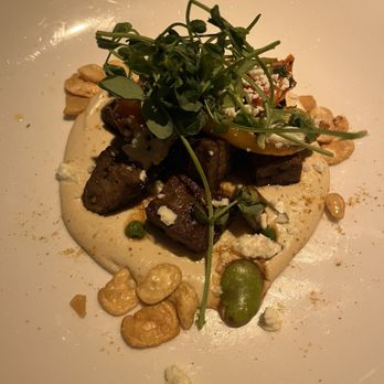 El Five - lamb sausage hummus - Tapas/Small Plates Near Me - Denver, Colorado El Five - lamb sausage hummus - Tapas/Small Plates Near Me - Denver, Colorado